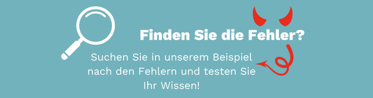 Uli der Fehlerteufel lässt grüßen!